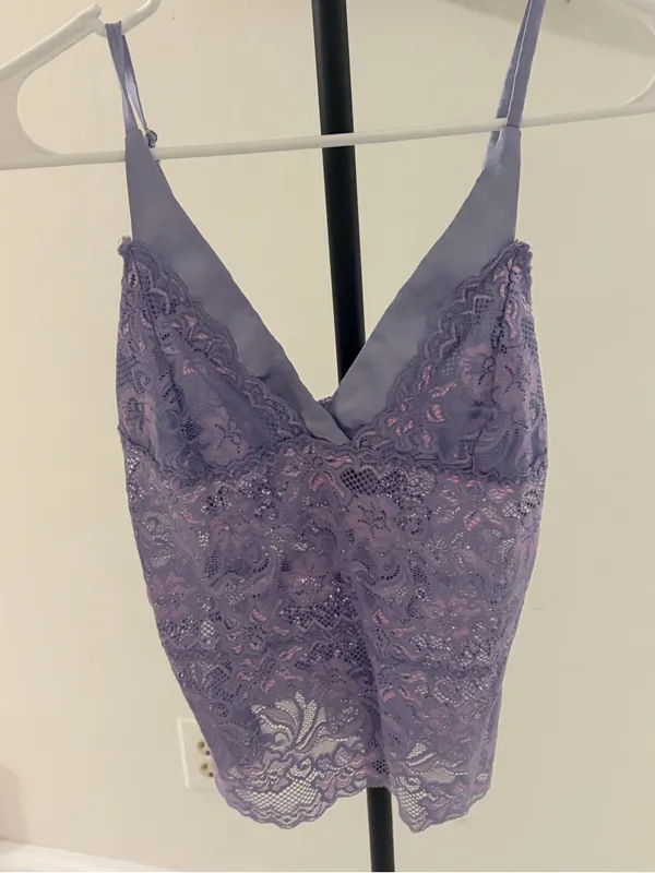 Forever 21 Lavender Lace Slip Cami - Image 2