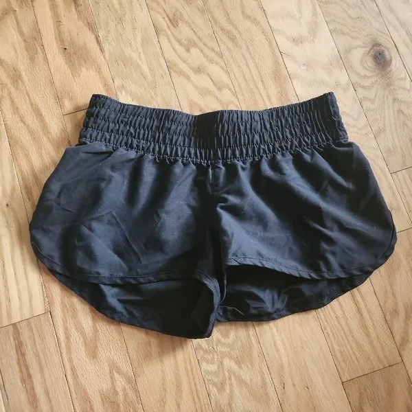 Womens‎ Shorts Black Size Small Athletic Elastic Waistband Sporty Casual - Image 2