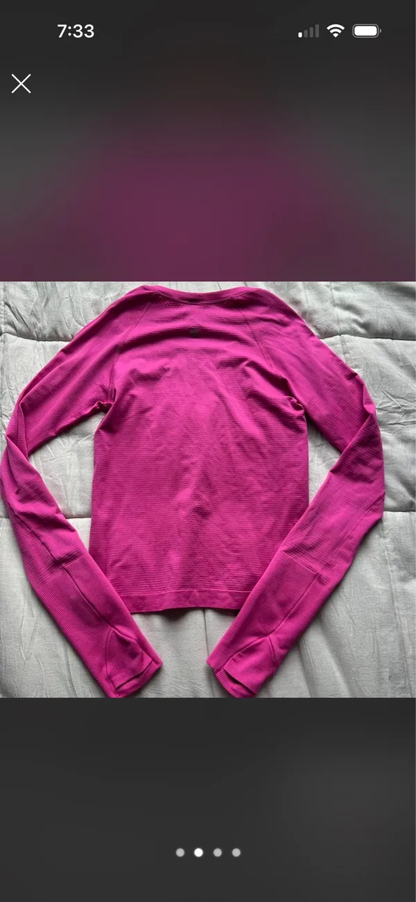 lululemon swiftly tech long sleeve - Image 2