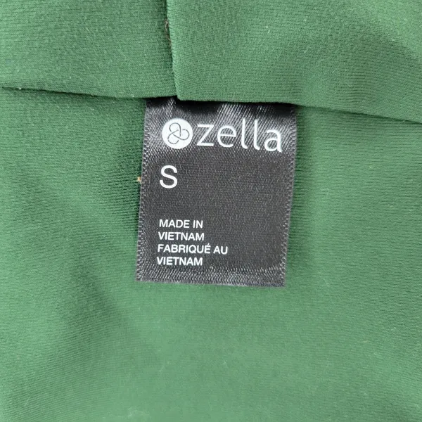 Zella‎ Sports Bra Green Medium Racerback Yoga Studio Low Support Athletic Size S - Image 11