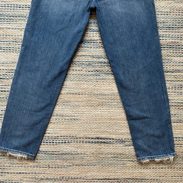The Momjean in Downey Wash Size 25 Mom Jean Rigid Denim High Rise - Image 7
