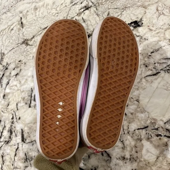Old Skool‎ Vans -pink/purple- women’s size 7.5 - Image 5