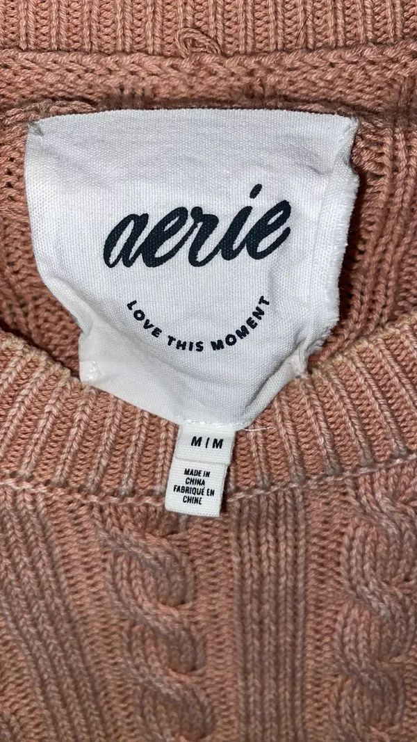 Aerie Cropped Sweater - Image 3