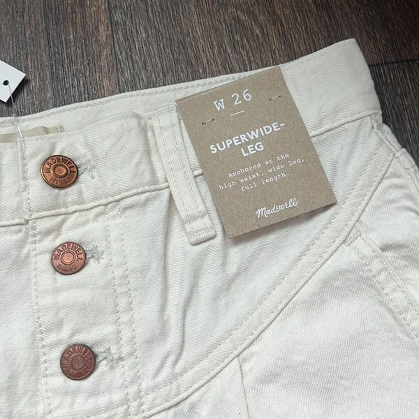 Madewell Super Wide Leg Jeans - Image 8