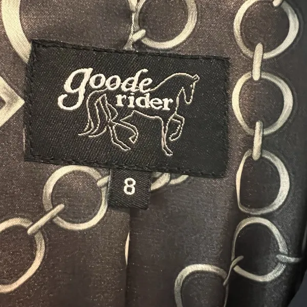 Goode Rider Women's Riding Jacket Size 8 Equestrian Show‎ Coat - Image 3