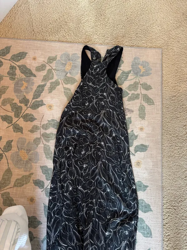 Greylin black floral dress - Image 5