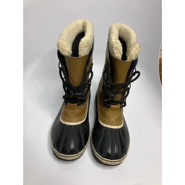 Sorel 1964 Pac 2 Snow Boots Womens 6 Brown Excellent Waterproof Faux Fur Lining - Image 5