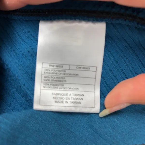 Nike Hoodie Womens Small Blue 1/4 Zip Nike Golf Moisture Wicking Pullover - Image 4