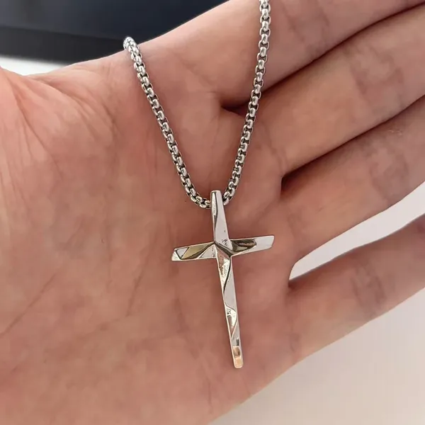 Cross Pendant Necklace for Men Women Streetwear Hip Hop Punk Unisex Style - Image 5