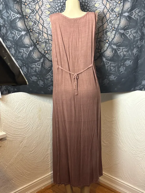 Beautiful and Unique Brown Native-Like Dress - Image 9