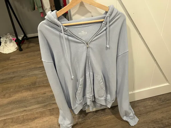 blue  zip up - Image 5