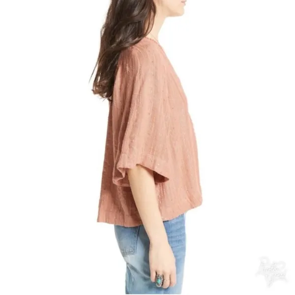 Free People Get Over It Blouse H1 - Image 9