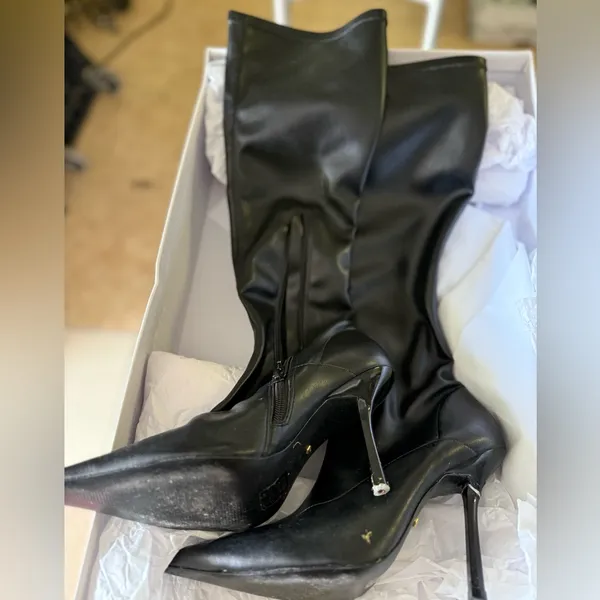 RAYE Alexandra Knee High Boot in Black - Image 4
