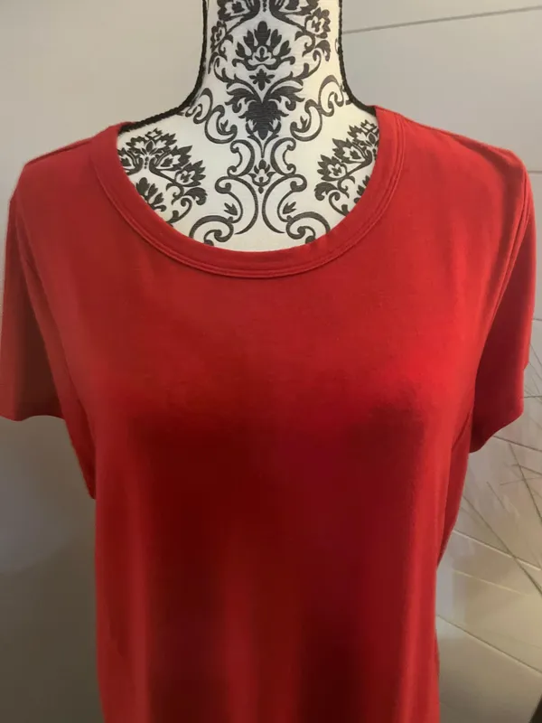 Size XL Red Short Sleeve T Shirt - Image 2