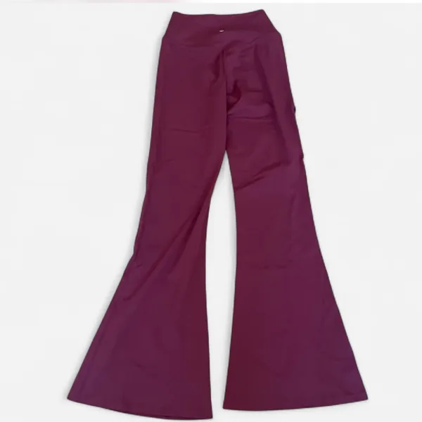 Halara Crossover Buckle Mesh Grommet Flare Yoga Leggings in Small Regular New - Image 6