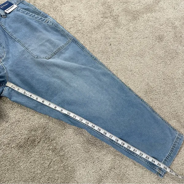 NWT Old Navy High-Waisted OGC Chino Tapered Straight Pants in Medium Wash XL - Image 16