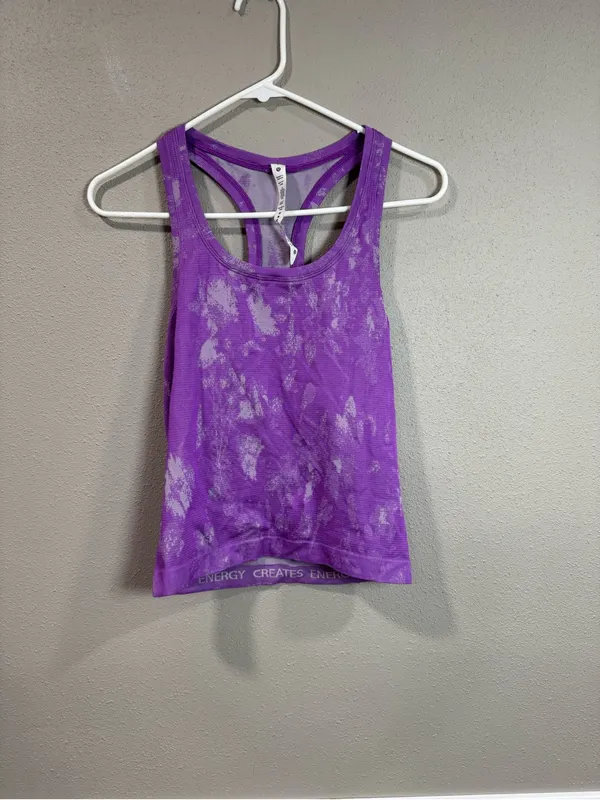 Lululemon Swifty Tech Racerback Tank Top 2.0 Shadow Bloom Moonlit Magenta / Fain - Image 2