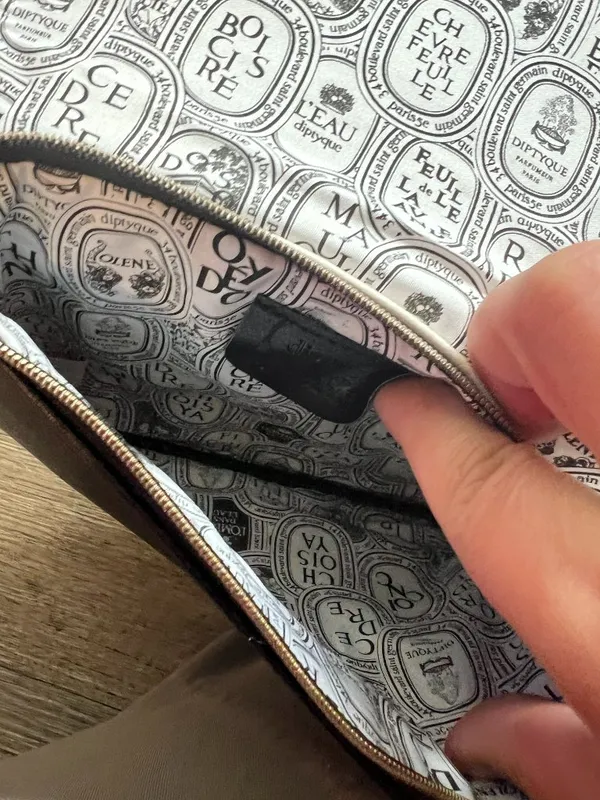 Diptyque small clutch/wallet Black - Image 6