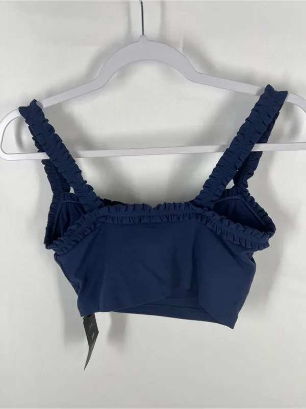 Abercrombie YPB studioFLEX Scrunchie Strap Tank Navy S NWT - Image 6