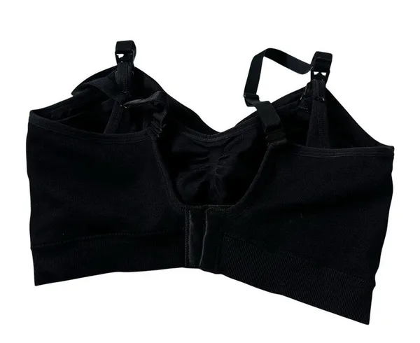 Kindred Bravely Black Nursing Bra w/ Extender Women Size Large | 51-40 - Image 2