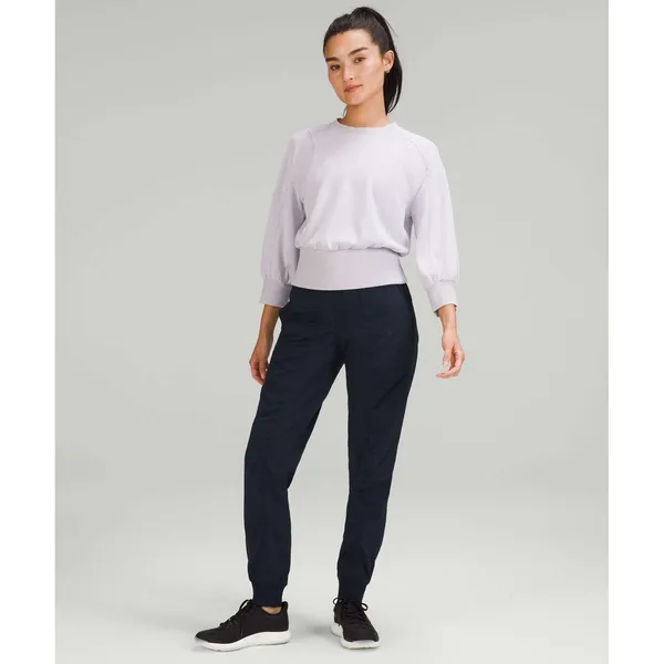 Lululemon Softstreme Ribbed-Hem Pullover Faint Lavender Purple Sweatshirt 8 - Image 5