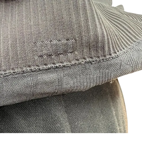 Lululemon Rest Less Pullover Long Sleeve Textured‎ Black Size 10 - Image 12