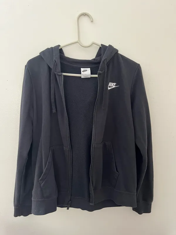 Nike Women’s Black Zip-Up Jacket - Image 2