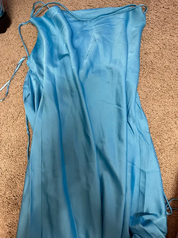 ASOS Light Blue Midi Dress - Image 2