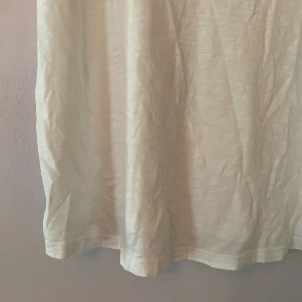 SPANX White V-neck T-Shirt 100% Pima Cotton Minimalist Basic Tee Women's size 3X - Image 4