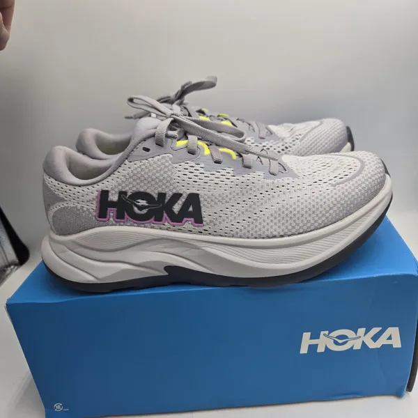 Hoka One One Women’s Running Shoes Size 8 B Grey Rincon 4 1155131-GYSK NEW - Image 5