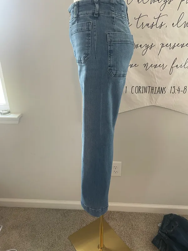 Maeve Anthropologie “The Colette” Wide Leg Pants Size 24 - Image 2