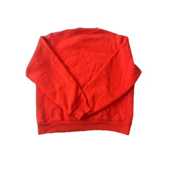 Madhappy Cooper Capsule Fleece Crewneck Sweatshirt Red with Logo Streetwear - Image 6