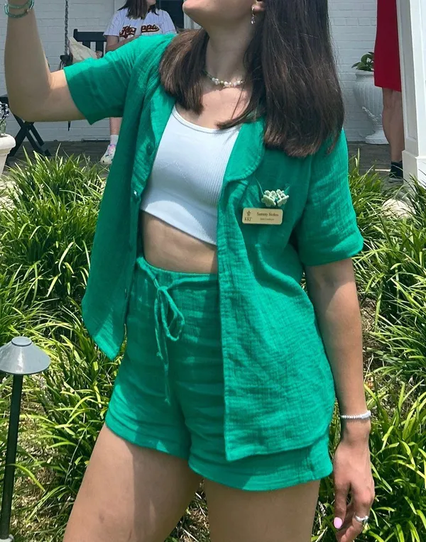 Green Comfy Pj Set - Image 3