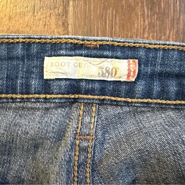 LEVI’S Boot Cut 580 jeans, plus size 20W Medium - Image 5