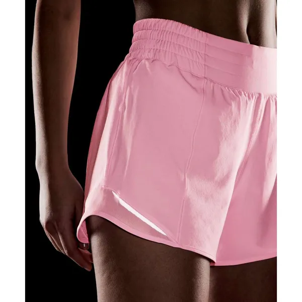 Lululemon Hotty Hot High-Rise Lined Short 4" Pink Organza - Image 7
