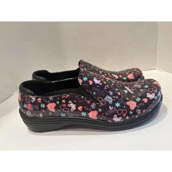 Klogs by Koi Women’s Nursing Clogs Healthcare Print Slip Resistant Shoes - Image 4