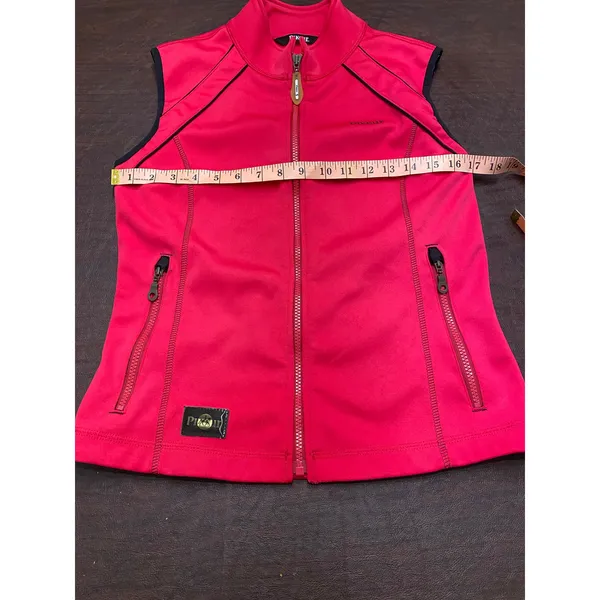 Pikeur Celine Equestrian Pink Soft Shell Vest Full Zip Size 10‎ Riding Jumper - Image 5