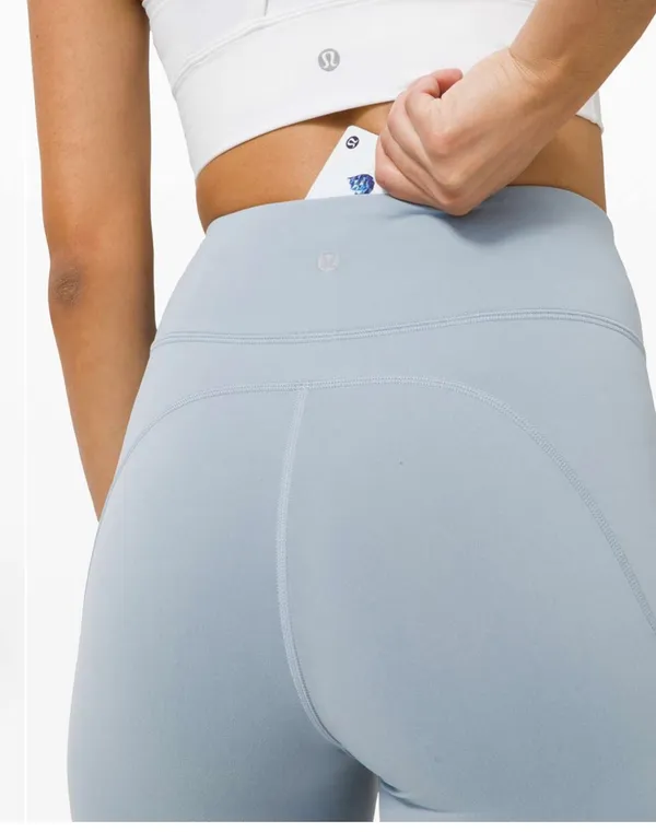 Lululemon Invigorate High-Rise Tight 25” Chambray - Image 6