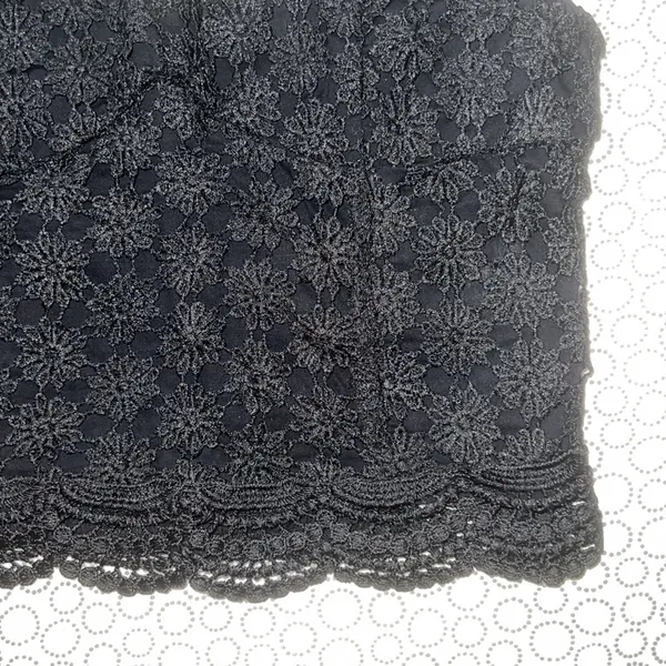 Hollister Black Crochet Halter Top - Image 3