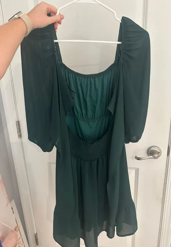 Green Dress Size XS - Image 2