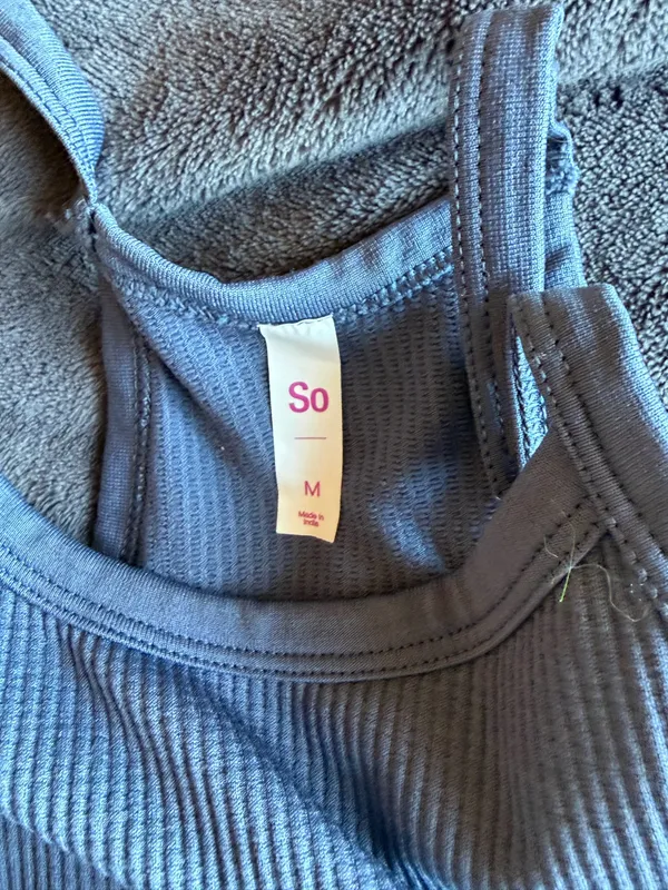 Halter tank top Blue Size M - Image 3