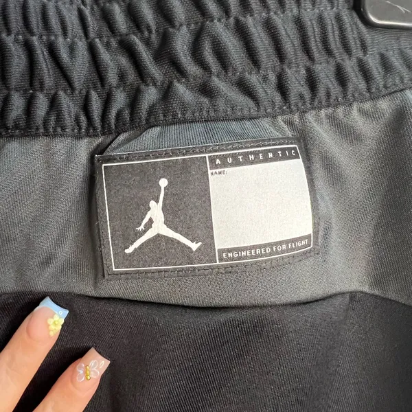 Jordan Women's‎ Black Track Pants with Logo medium - Image 5