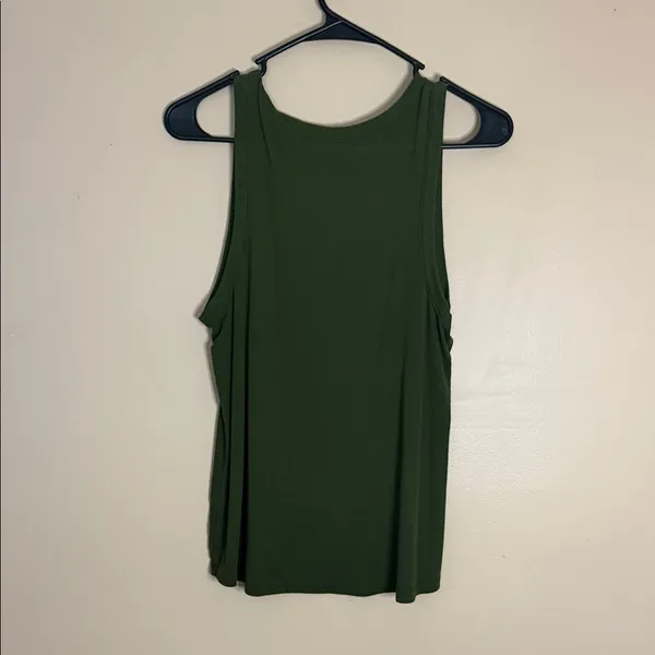 Old Navy Dark Olive Tank Top - Image 3