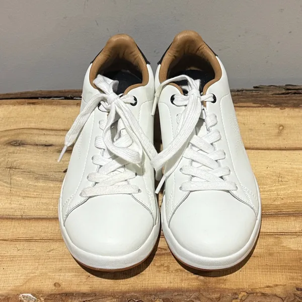 KURU Roam Classic leather sport sneakers white‎ NEW 7.5 A34 - Image 5