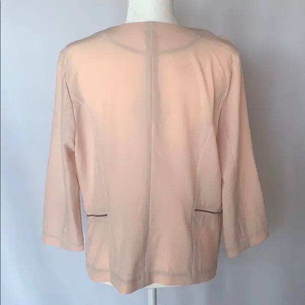 Umgee NWT Pink Lightweight Blazer Large - Image 4