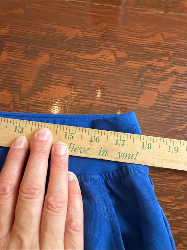 Figs Royal Blue Jogger Pants with Red Drawstring XXXL tall - Image 9