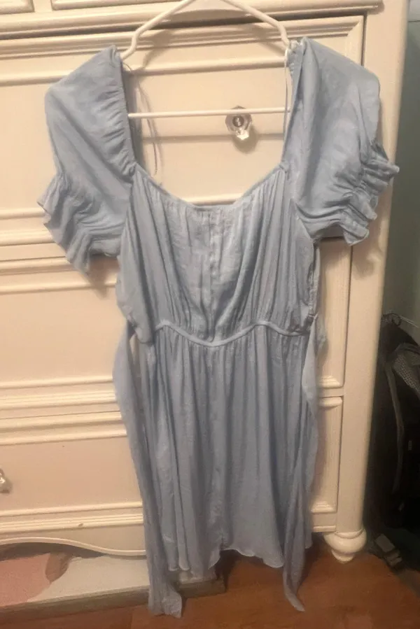 Blue mini dress Size M - Image 3