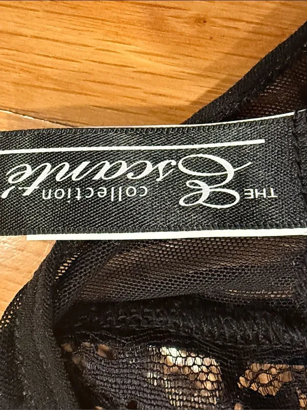The Escante collection black lace guard belt size large . - Image 3