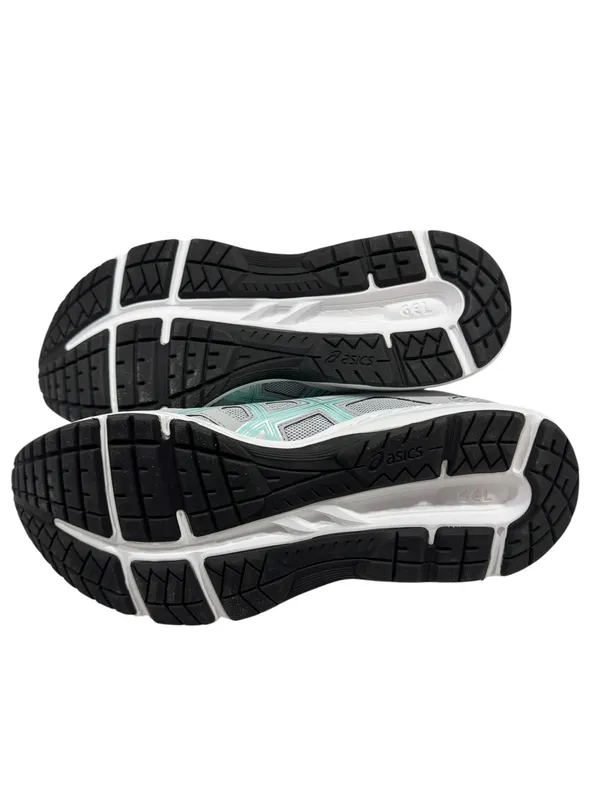 ASICS GEL-Contend 6 Wide Running Shoes Grey Mint Blue Womens Size 10 1012A231 - Image 7