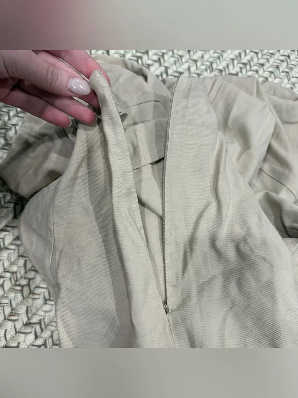 Halara Khaki Midi Skirt - Image 3